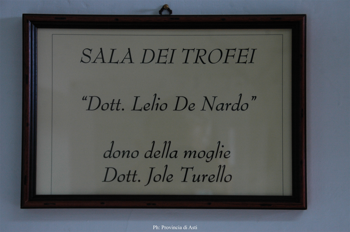 Sala dei Trofei Dott. Lelio De Nardo